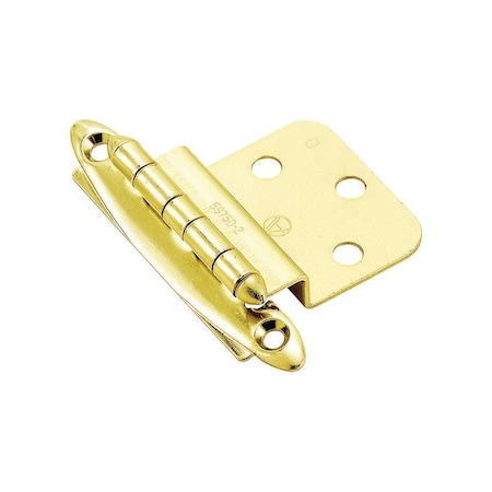 Amerock HINGE 3/8INSET BRT BRASS BPR34173