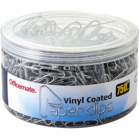 Officemate Paper Clip, Silver, PK750 99970