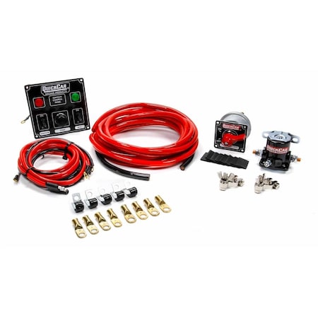 Powerhouse 50-831 4 Gauge Wiring Kit with 50-822 Panel - Black PO3613085