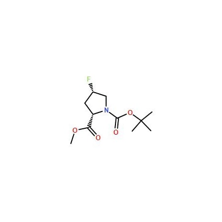 Ak Scientific (2S, 4S)-1-tert-Butyl 2-methyl 4-fluoropyrrolidine-1, 2-dicarboxylate (1g), CAS 203866-16-4 0453AB-1g