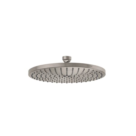Axor ShowerSolutions Showerhead 240 1-Jet Powder Rain, 1.75 GPM in Brushed Nickel 28614821