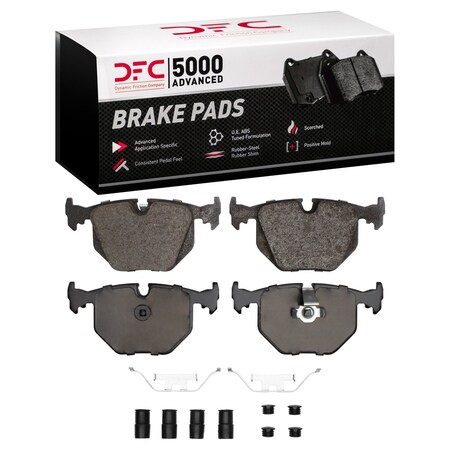 Dfc 5000 Advanced Disc Brake Pad Set,  1551-0683-01