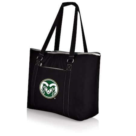 Picnic Time Family Of Brands NCAA Colorado State Rams Tahoe XL Tote Cooler Bag - Soft Cooler Bag - Picnic Cooler, Black 598-00-175-134-0