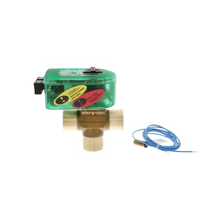 Taco Setpoint Mixing Valve, 3Way, 24V, 3/4"Sweat I075C3S-1