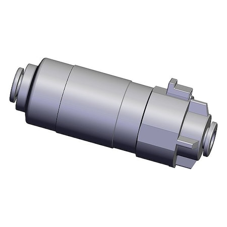 Smc In-Line Air Filter, Push-to-Connect ZFC74