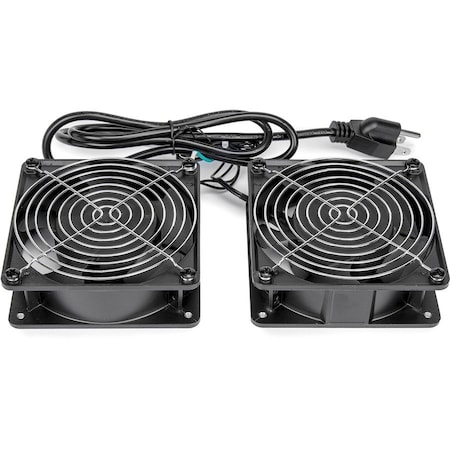 Rocstor FAN SET FOR SOLIDRACK-2 PACK  FAN FAN AIRFLOW FOR 6U 9U 12U RACKS Y10E014-B1