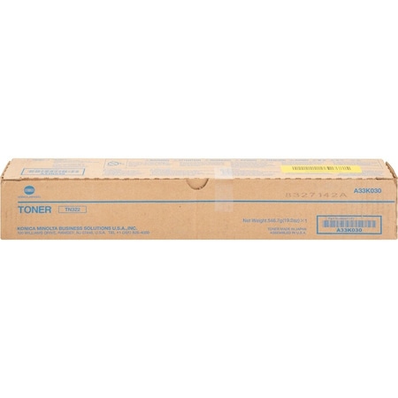 Konica/Minolta-Strategic KONICA MINOLTA TN322 BLACK TONER A33K030