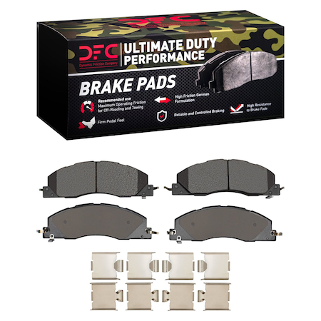 Dfc Ultimate Duty Disc Brake Pad Set,  1400-1399-01