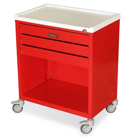 Harloff Three Drawer Short Value Bedside Treatment Cart ETC-3