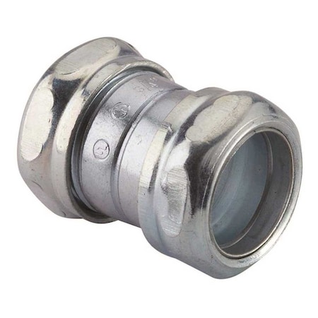 Halex 1/2 in. Electrical Metallic Tube (EMT) Compression Coupling, 5PK 26241