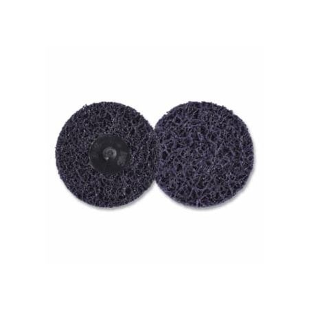Scotch-Brite Roloc+ Clean and Strip XT Pro Disc, 3 in dia, Extra Coarse, 15000 RPM, Silicon Carbide, XO-DR, 10PK 405-638060-21541