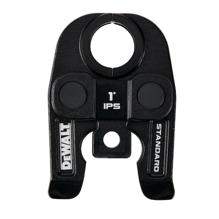 Dewalt Standard IPS Press Jaws & Rings For 1/2 in to 2 in Carbon Steel/Black Iron Pipe, Black Galvanized DCE202100