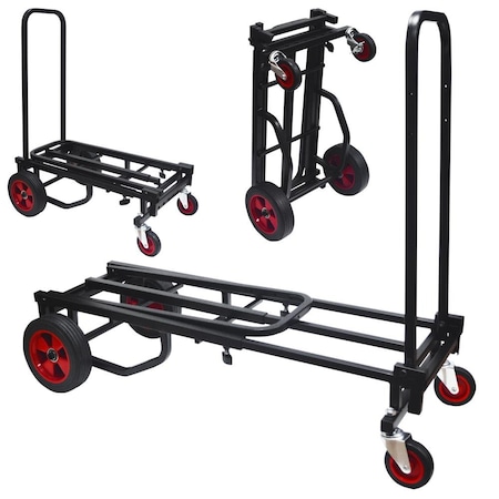 Pyle Compact Folding Adjustable Equipment Dolly PKEQ48