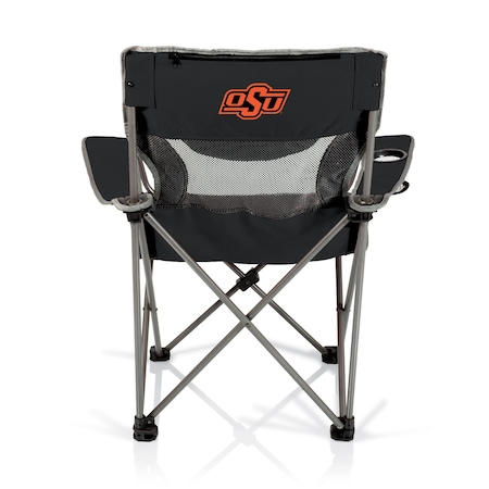 Picnic Time Family Of Brands NCAA Oklahoma State Cowboys Campsite Camping Chair 806-00-175-464-0