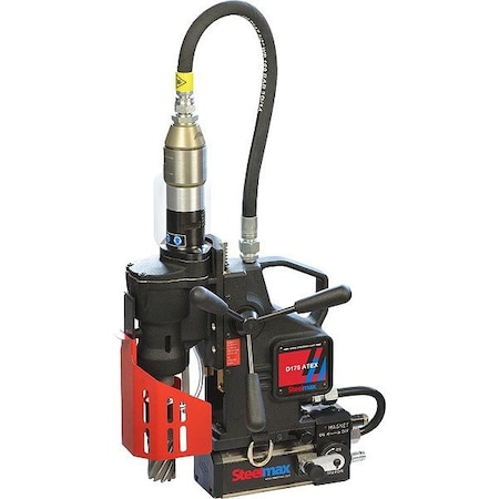 Steelmax AirMagDrill, 290RPM, 50cfm, 3/4", Weldon SM-D175 ATX