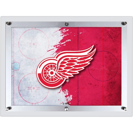 Holland Bar Stool Co Detroit Red Wings 32 in. x 23.5 in. Backlit LED Sign by Company LBLedA
