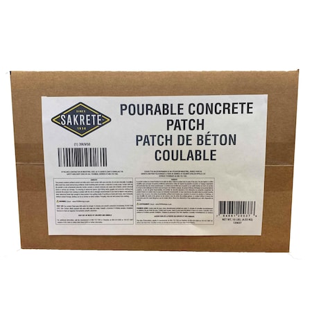 Sakrete Concrete Patch, Bag, Gray, Sakrete 120037
