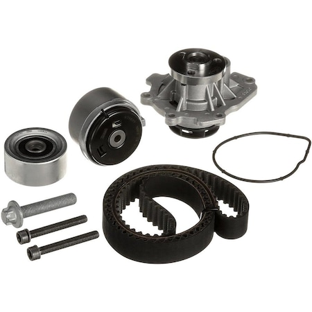 Acdelco TIMING BELT COMPONENT KIT W/WATER PUMP, Engine Timing Belt Kit with Water Pump, TCKWP338