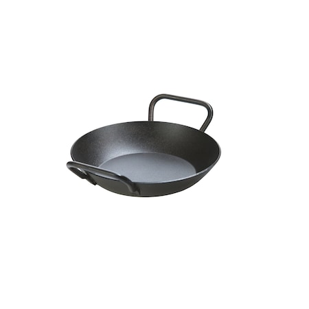 Lodge 8 Inch Seasoned Carbon Steel Dual Handle Pan, 3PK CRS8DLH