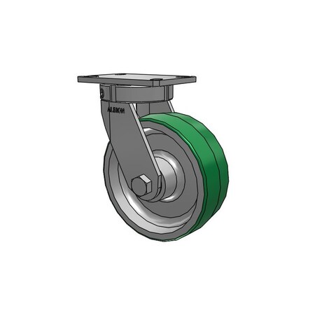 Albion Caster, Kingpinless, 8x3, 330PD08501S 330PD08501S