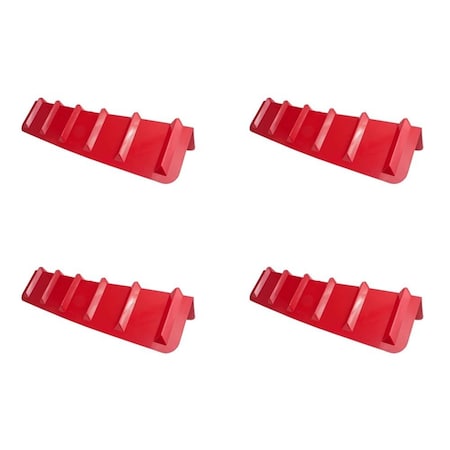 Mytee Products Corner Protector V Shaped - 36 Inches - Red, 4PK PCPVB36Rx4