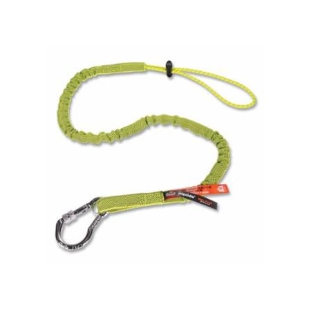 Ergodyne Squids 3100 Tool Lanyard, 42 in L, Locking Screw-Gate Carabiner, 10 lb Load Capacity, 1 Leg 150-19003