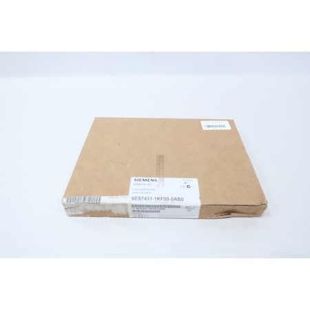Siemens SIMATIC S7 ANALOG INPUT MODULE 6ES7431-1KF00-0AB0