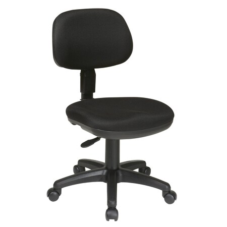 Office Star Products SC Series Basic Task Chair, Black SC117-231