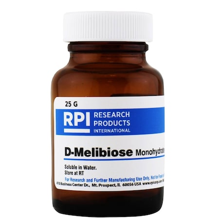 Rpi D-Melibiose Monohydrate, 25 Grams M22450-25.0