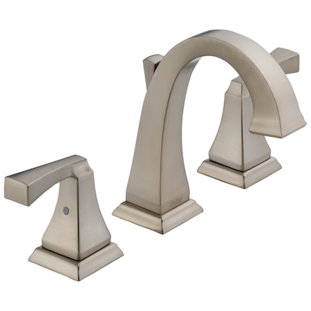 Delta Dryden Two Handle Widespread Bathroom Faucet 3551-SSMPU-DST