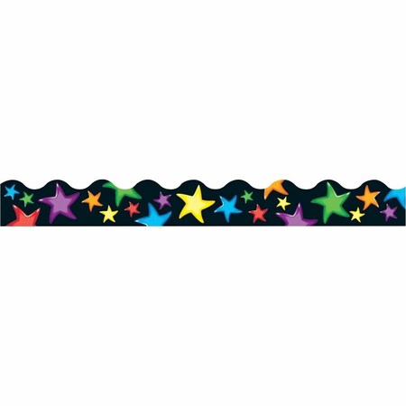 Trend Enterprises Trend Gel Stars Terrific Trimmers, 2-1/4 x 39', Assorted, 1 Pack T92322