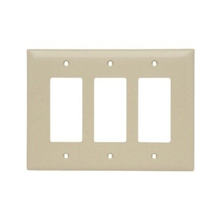 Legrand WallPlate, Decorator-Rocker, Brown, Nylon TPJ263I