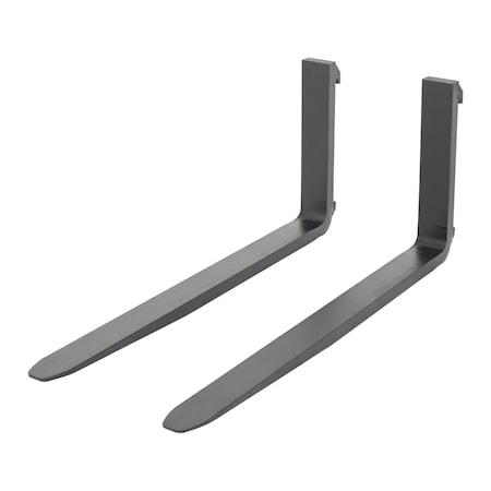Vestil Forged Stl Forks, Carriage Pins, 3K, 48", PR F4-1.25-48-CPL