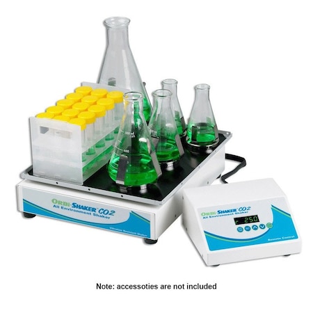 Benchmark Scientific Orbi-Shaker CO2 Remote Control Shaker, 12 x 13 Inch Non-Slip Platform 260120