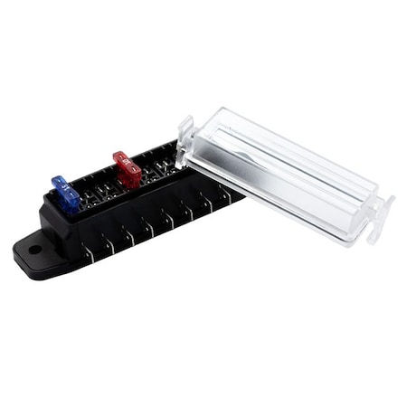 Optifuse Fuse Block for Regular Blade, 8P BLR-708