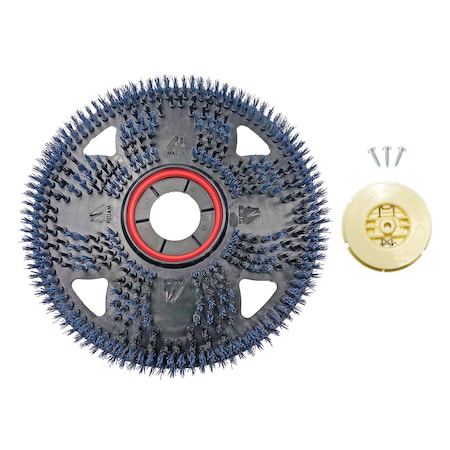 Malish Grit Flex Scrub, 14 in, Blue, 35/180 586514CL