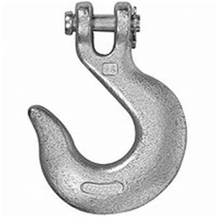 Campbell Chain & Fittings T9401624 Slip Hook Clevis Zinc Plated Grade 43 Steel 0.375 In. 3305901