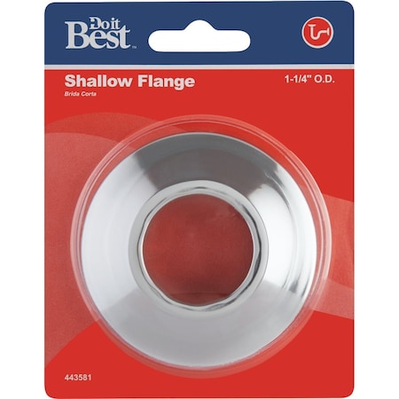 Do It Best 1-1/4'' OD Shallow Flange Chrome DIB97PC