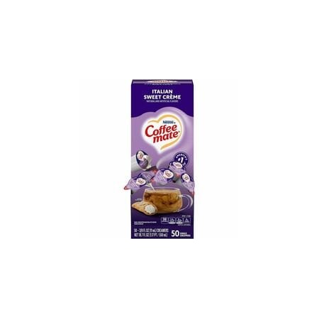 Coffee Mate CREAMER, CREME, SWT, ITALIAN, 50PK 84652