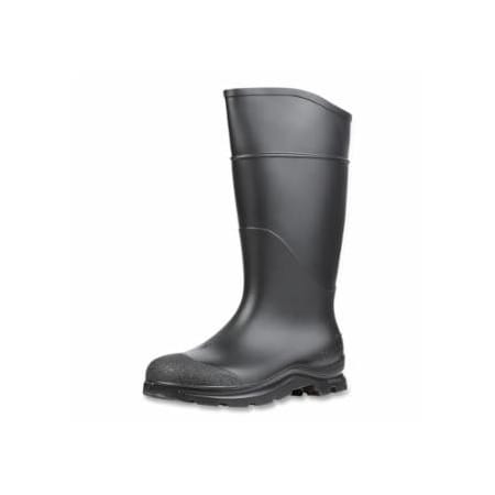 Servus CT, Economy Knee Boots, Plain Toe, Size 3, PVC, Black 922-18822-030
