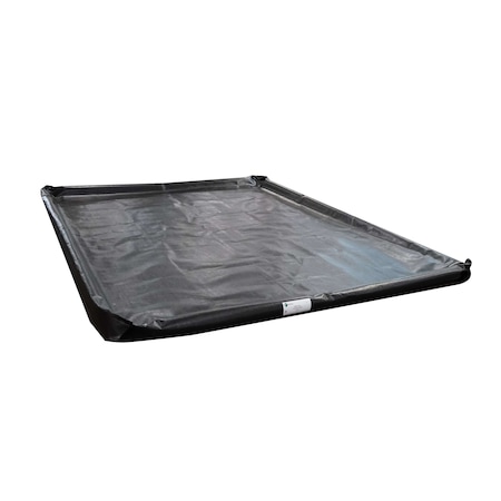 Black Diamond 4'x4'x4 Stinger Spillpal One-Piece Foam Wall Berm, Black BD-44-FW-E