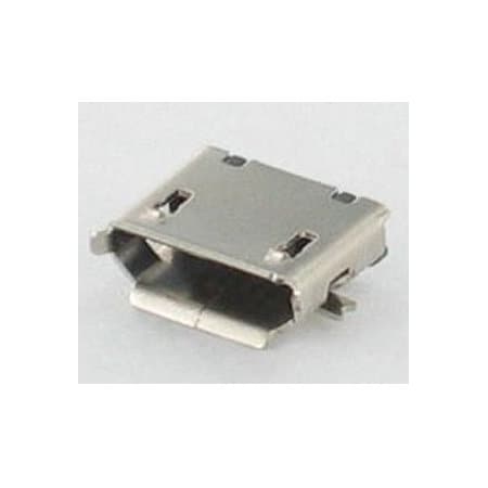 Attend Micro USB 2.0 B Type Receptacle R/A SMT Type, Shell SMT, 30u in. 207A-BBA0-R