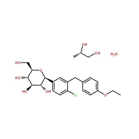 Ak Scientific Dapagliflozin propylene glycol hydrate (5g), CAS 960404-48-2 9589AF-5g