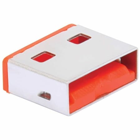Tripp Lite Eaton Tripp Lite Series USB-A Port Blockers, Red, 10 Pack, TAA - for USB Port - 10 / Pack U2BLOCK-A10-RD