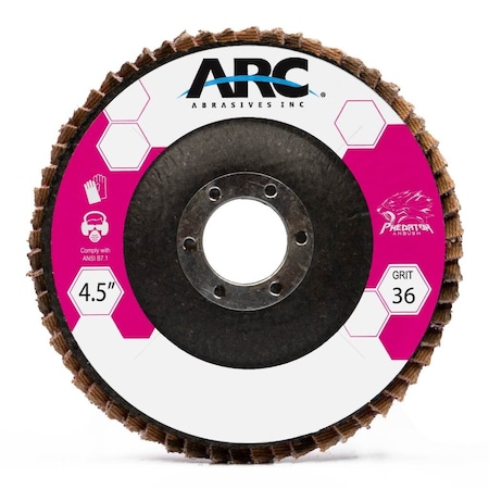 Arc Abrasives Quick-Change Disc, Ceramic 71-31643K