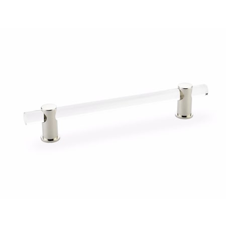 Schaub 6in Center to Center Lumiere Cabinet Pull Polished Nickel Finish 406-PN
