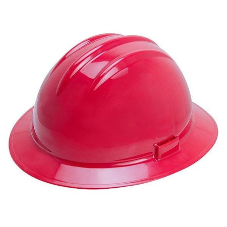 Bullard Hard Hat, Full Brim, Red 35RDR