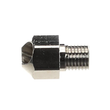 Wilbur Curtis Spout, Spray Arm Bypass, Plated WC-2914