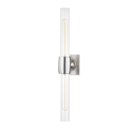 Hudson Valley Lighting Hogan 2 Light Wall Sconce 4.5 In. Burnished Nickel 7552-BN