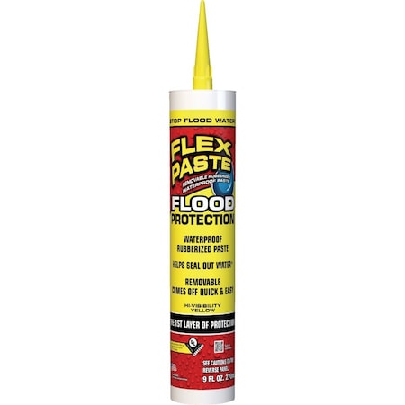 Flex Seal Flex Paste Flood Protection 9 Oz. Cartridge RPSYELR10